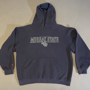 Vintage JanSport Murray State Racers Sweatshirt Mens Medium Long‎ Sleeve Hoodie